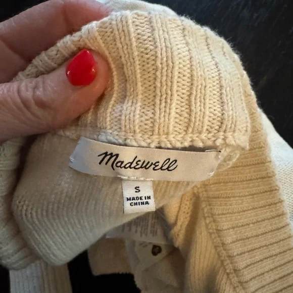 Madewell Broadway Cardigan Sweater Size Small - Picture 3 of 3